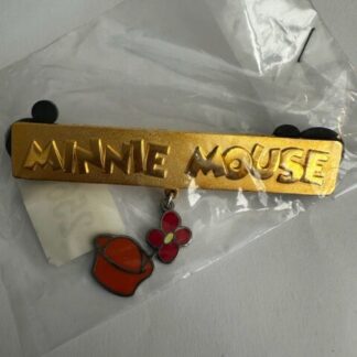 Disney Catalog Minnie Character Name Dangle Red Hat Disney Pin (A2)