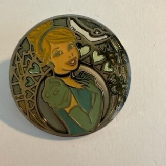 Disney Cinderella princess stained glass tokyo disneyland Japan PIn (C5)