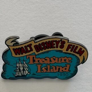 Disney Count Down To Millennium Pin Walt Disney's Film Treasure Island 1950 (C6)