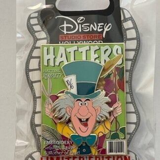 Disney D23 Expo 2024 Ultimate Fan Event DSSH Magazine Cover Mad Hatter Pin (B)
