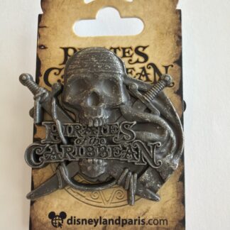 Disney DLP DLRP Disneyland Paris Attraction Pirates Of The Caribbean Pin B
