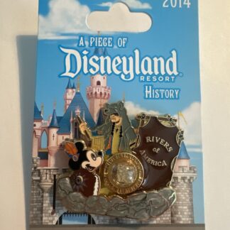 Disney DLR Mickey Mouse Rivers of America 2014 Piece of History LE Pin 108223