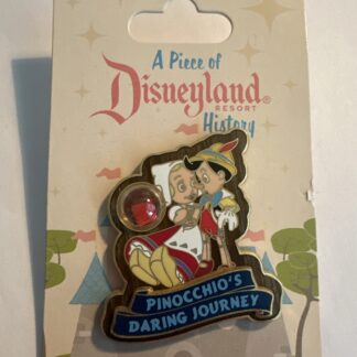 Disney DLR - Piece of History Pinocchio’s Daring Journey Pin LE 1000