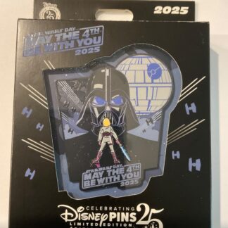 Disney Darth Vader May the 4th Fourth 2025 Limited Edition Jumbo Pin Star Wars B
