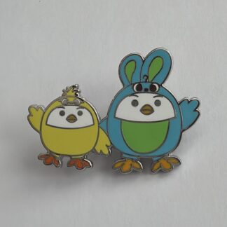 Disney Duck and Bunny Pin Al's Toy Barn Chicken Mystery Toy Story E8