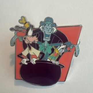 Disney Goofy Donald Haunted Mansion Play In The Park 2024 Mystery Series Pin C9
