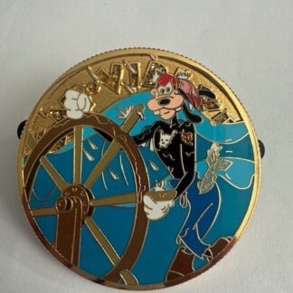 Disney Goofy Veni Vidi Vici Pirates Of The Caribbean Gold Coin Pin LE 250 (A7)