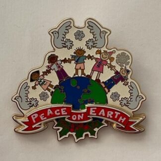 Disney Happy Holidays 2018 it's a small world "Peace on Earth" Pin LE 3000 (B4)