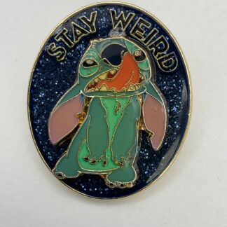 Disney Lilo & Stitch Stay Weird Glitter Pin G6