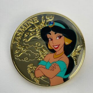 Disney Loungefly Aladdin Jasmine Princess Floral Coin Mystery Pin G5