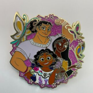 Disney Loungefly Encanto Maribel Luisa Isabella Sister Stained Glass Pin E6