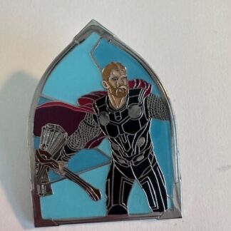 Disney Loungefly Marvel Infinity Saga Stained Glass Thor Blind Box Pin (C4)