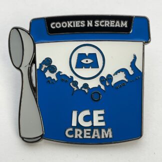 Disney Loungefly Monsters Inc. Cookies & Cream Ice Cream Tubs & Scoops Pin G5