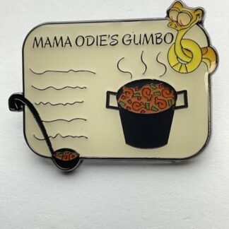 Disney Loungefly Pin Mama Odie's Gumbo Princess and Frog Tiana Recipe Card G3