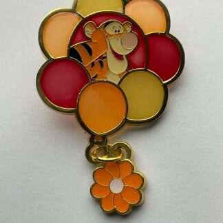 Disney Loungefly Winnie The Pooh Stained Glass Dangle Pin Tigger G6