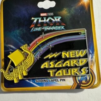 Disney Marvel Thor Love And Thunder New Asgard Tours Pin (B)