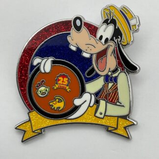 Disney Parks 2025 Celebrating 25 Years of Pin Trading GOOFY 25th Anniversary A7