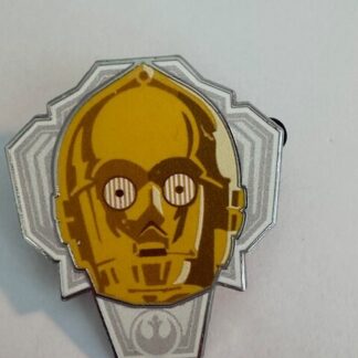 Disney Parks Booster Lanyard Pin C3PO Droid Star Wars Starter Set (A0)