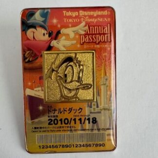 Disney Parks Donald Annual Passport Pin TDL Toyko Disneyland (D3)