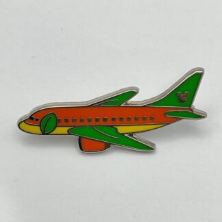 Disney Parks Orange Bird Hidden Mickey Plane Pin Character Airplane H2