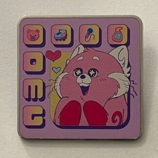 Disney Parks Pin Pixar Turning Red Mei as Panda OMG Trading Pin (A6)