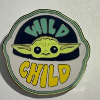 Disney Parks Star Wars Grogu Baby Yoda Wild Child Trading Pin (E8)