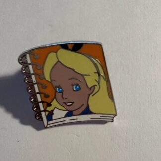 Disney Pin Alice In Wonderland Notebook Notepad Magical Mystery (C8)