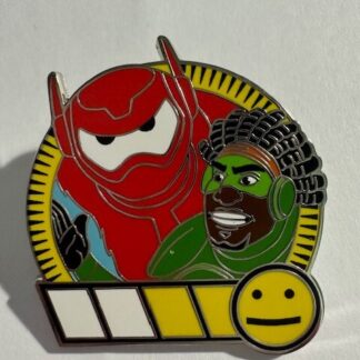 Disney Pin Big Hero 6 Mystery - Armor Baymax and Wasabi (A0)