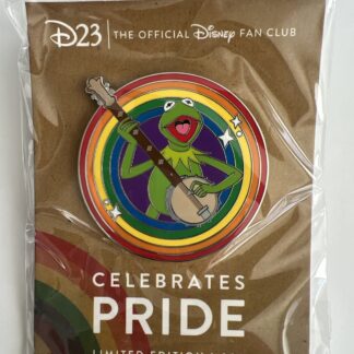 Disney Pin D23 The Muppets Kermit the Frog Celebrates Pride LE 1000 B