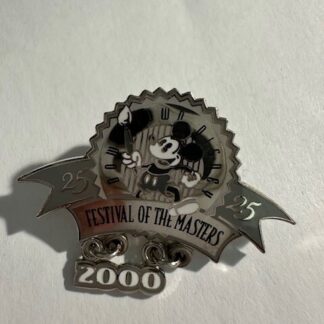 Disney Pin Festival of the Masters 25th Annual 2000 Dangle (E5)