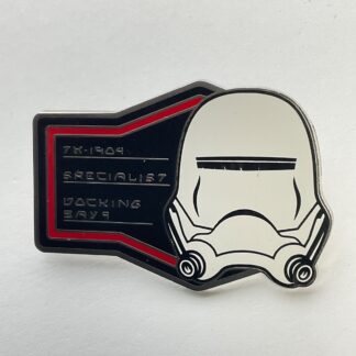 Disney Pin First Order Specialist Stormtrooper Helmet 7K-1904 Docking Bay G4