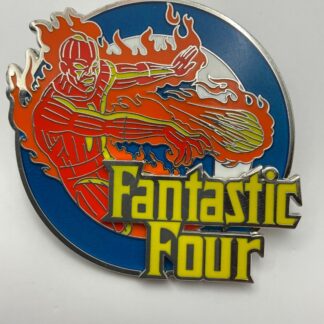 Disney Pin Johnny Storm Human Torch Fantastic Four Marvel Comics 2023 E0