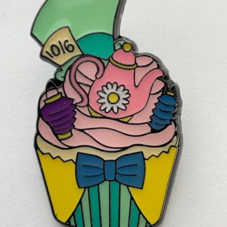 Disney Pin Loungefly Alice in Wonderland Character Cupcake Series Mad Hatter G3