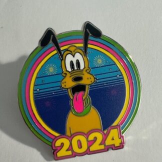 Disney Pin Pluto 160660 Starter Pin Dated 2024 (E9)