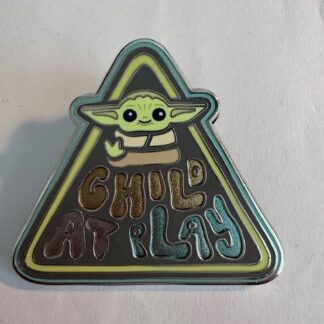 Disney Pin Star Wars Baby Yoda The Mandalorian Grogu Child at Play (C0)