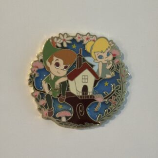 Disney Pin Tinker Bell & Peter Pan Tree House BoxLunch 2025 Pin H2