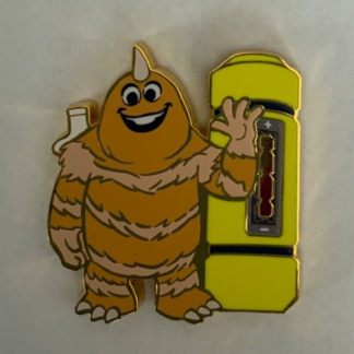 Disney Pixar Monsters inc Box Enamel Pin George Box Lunch Mystery (H1)