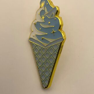 Disney Princess Loungefly Cinderella Blue Ice Cream Cone Pin F8