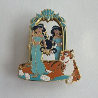 Disney Princess Mirror Reflections Vanity BoxLunch Jasmine Aladdin Pin H2