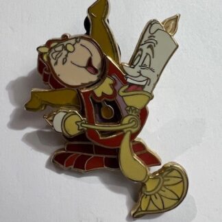Disney  Search For Imagination Event  Dream Lumiere and Cogsworth Pin (D8)