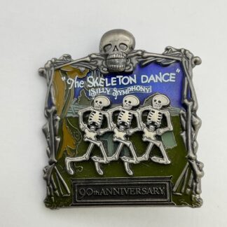 Disney Skeleton Dance 90th Anniversary Cast LE 500 Pin H6