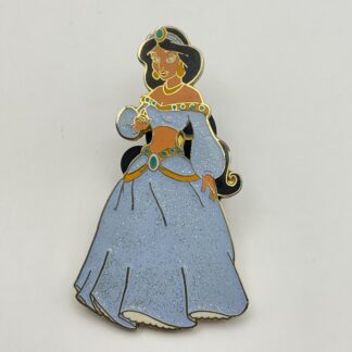 Disney Sparkle Glitter Dress Princess Aladdin Jasmine Pin A8
