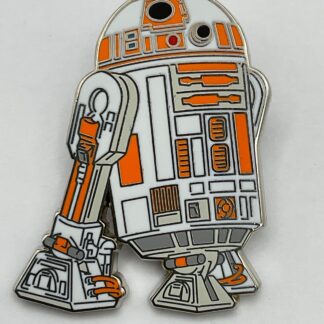 Disney Star Wars Galaxy's Edge Droid Depot R2-D2 Reverse Color Pin Orange G6