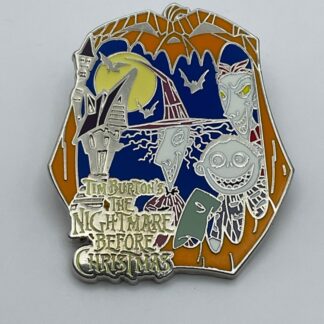 Disney pin HKDL Nightmare Before Christmas NBC Lock Shock and Barrel A4