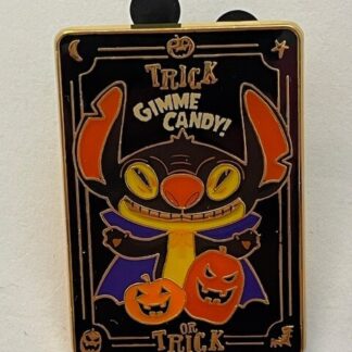 Disneyland Hong Kong Stitch Halloween Mystery Gimme Candy pin (D1)