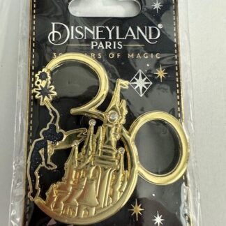 Disneyland Paris 30th Anniversary Tinker Bell Castle Disney Pin Tinkerbell (B)