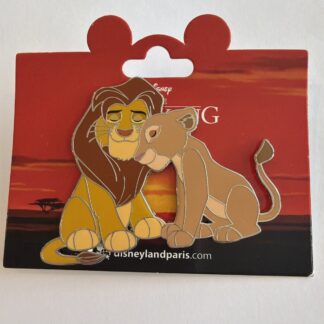 Disneyland Paris Lion King Nala Simba Pin Disney DLP DLRP B