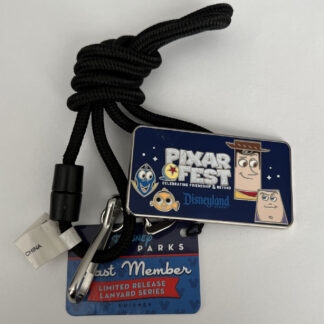 Disneyland Pixar Fest Cast Exclusive Bolo Lanyard Woody Buzz Nemo Dory Disney B