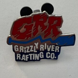 Disneyland Resort California Adventure Grizzly River Rapids Oar Logo Pin (C7)