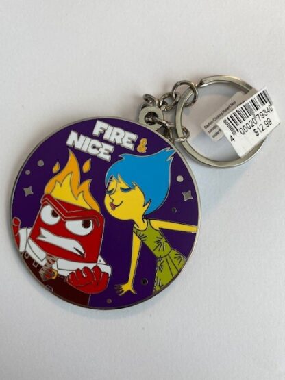 Disneyland Resort Pixar Fest Inside Out Fire & Nice Keychain (B ...